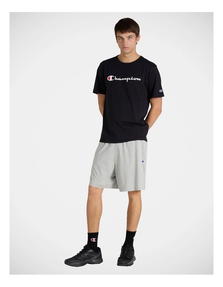 C Pip Jersey Shorts Oxford Heather image 4