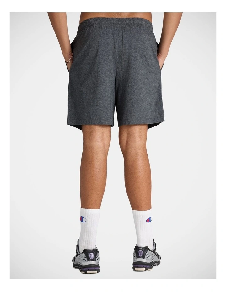 Script Jersey Shorts Granite Heather image 2