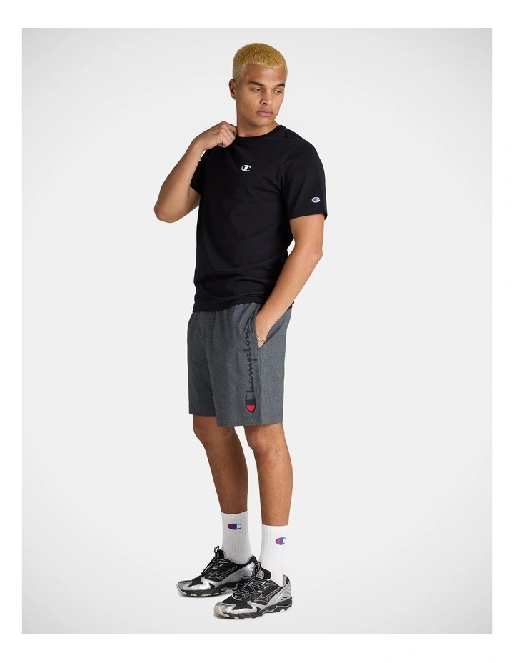 Script Jersey Shorts Granite Heather image 4