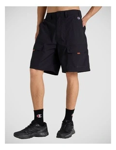Ripstop Cargo Shorts Black