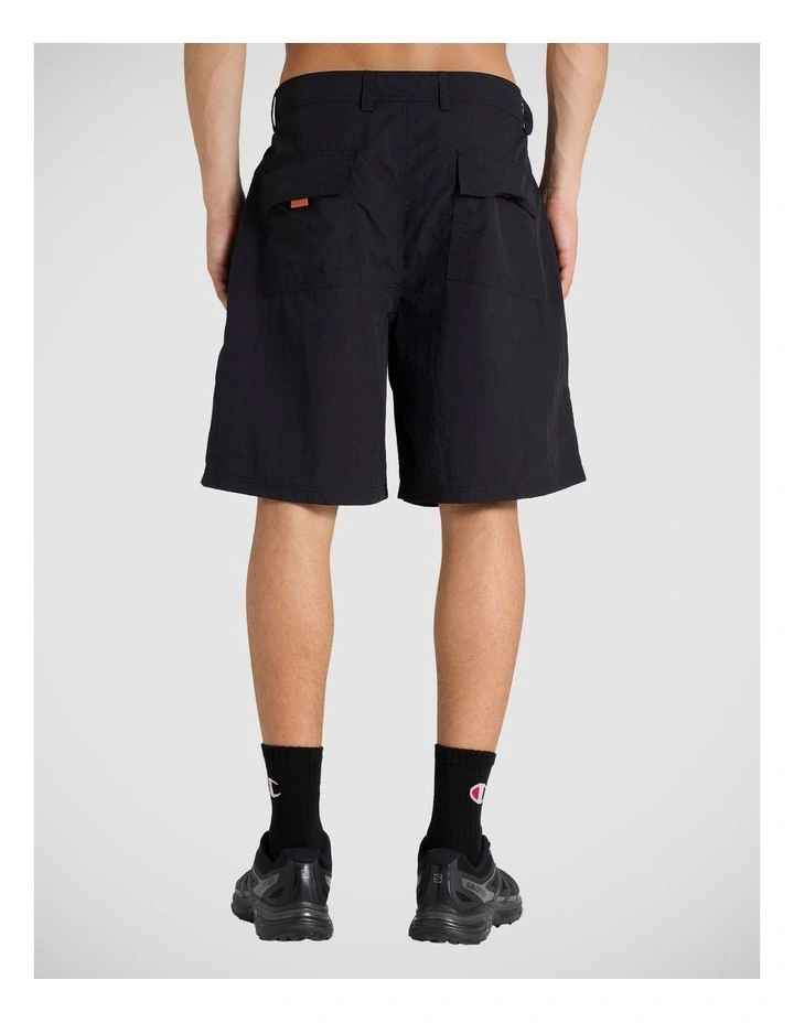 Ripstop Cargo Shorts Black image 2