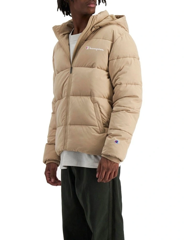 Rochester Athletic Puffer Jacket in Beam image 2