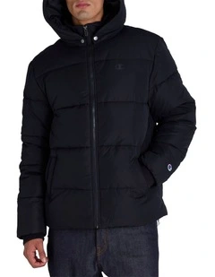 Rochester Puffer Jacket in Black
