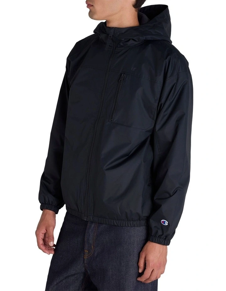 Rain Jacket in Black image 2