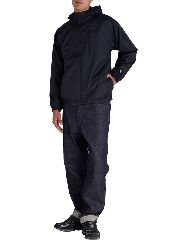 Rain Jacket in Black image 4