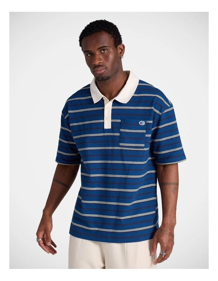 Pocket Rugby in Midnight Run Stripe image 1