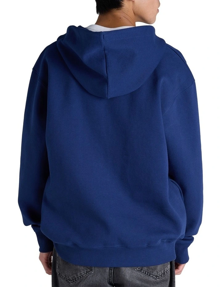 Rochester Base Zip Hoodie in Sail Away Navy image 2