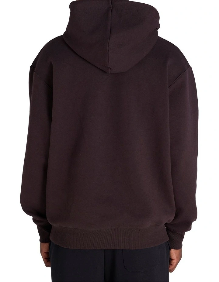 Base Hoodie in Brown image 2