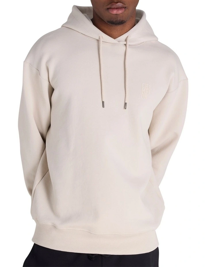 Base Hoodie in Cream image 1