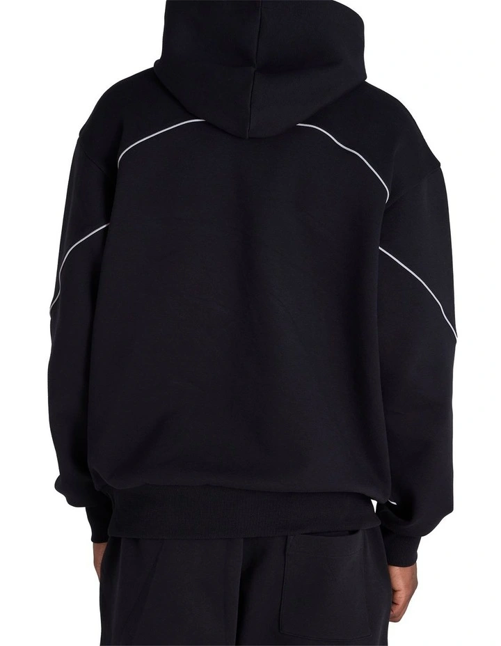 Base One Hoodie in Black image 3