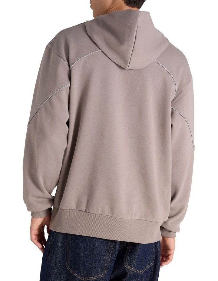 Base One Hoodie in Sandalwood Grey image 2