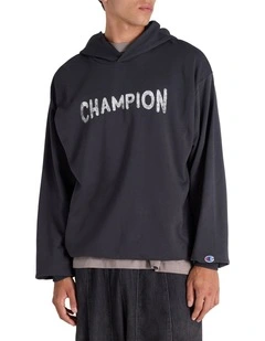 Graphic Shop Hoodie in Grey