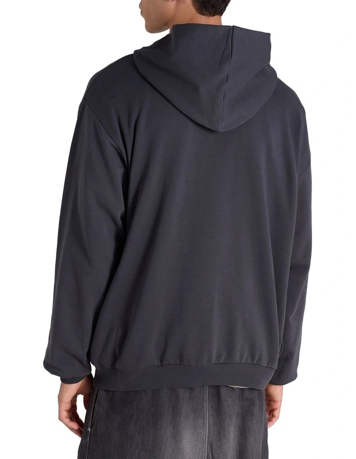 Graphic Shop Hoodie in Grey image 2