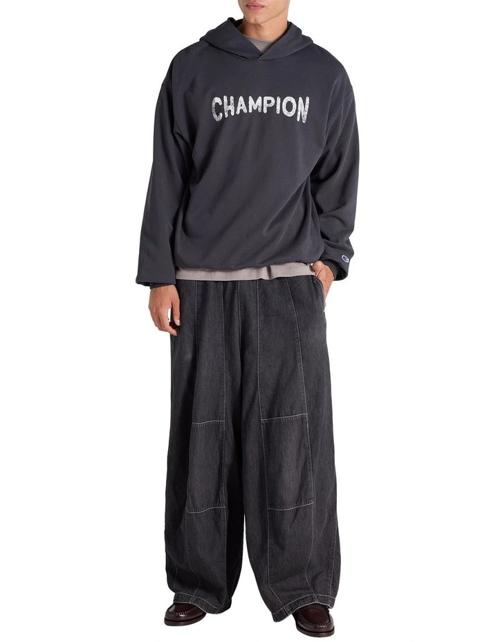 Graphic Shop Hoodie in Grey image 4