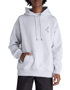 Graphic Shop Hoodie in Grey