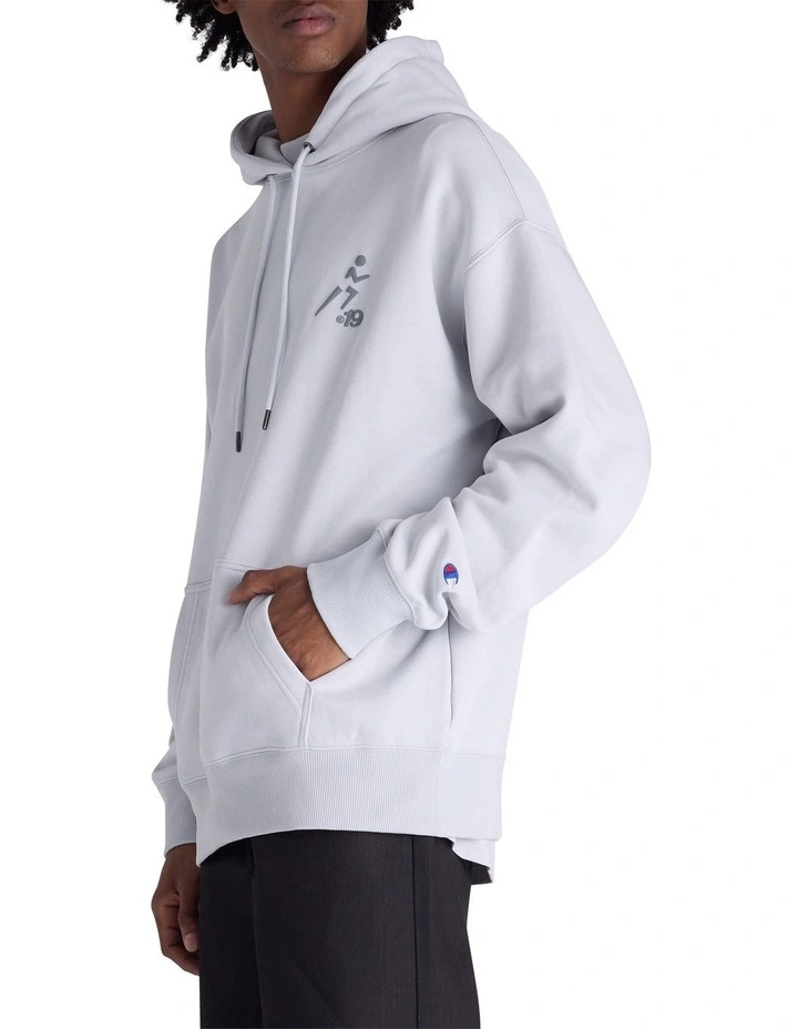 Graphic Shop Hoodie in Grey image 3