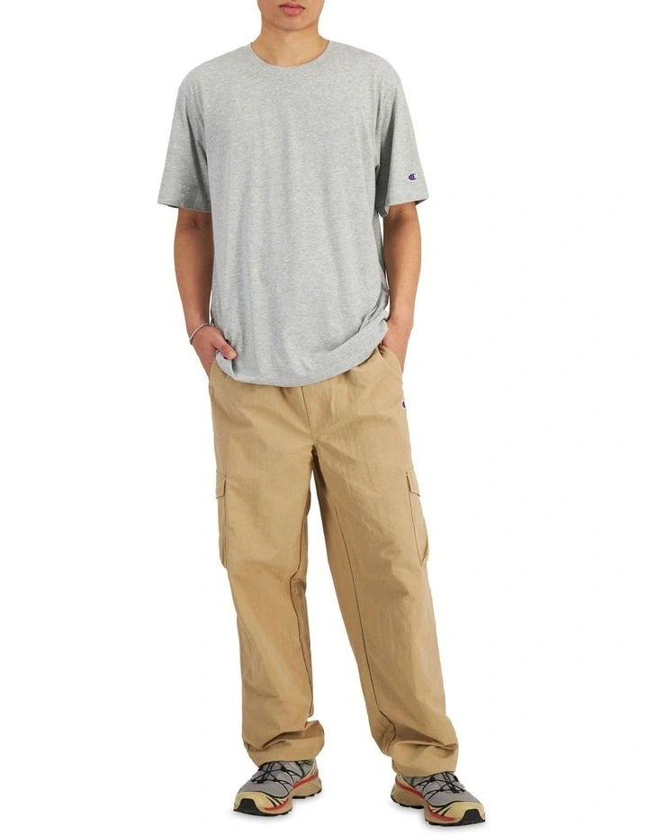 Jersey Lightweight Staple Tee in Oxford Heather image 7