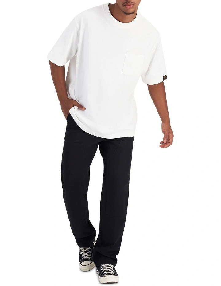 Elemental Jersey Tee in White image 4