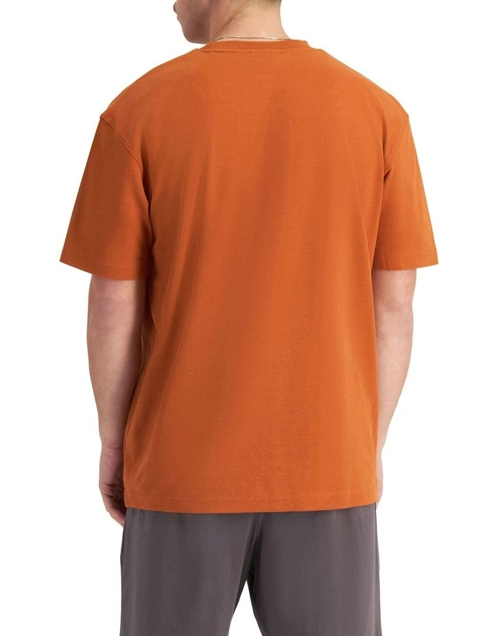 Rochester Base Tee  in Texas Orange image 3