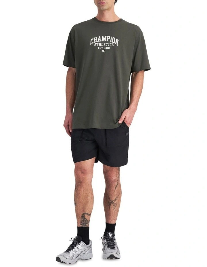 Rochester Graphic Tee Print P2K in Ground Green image 4