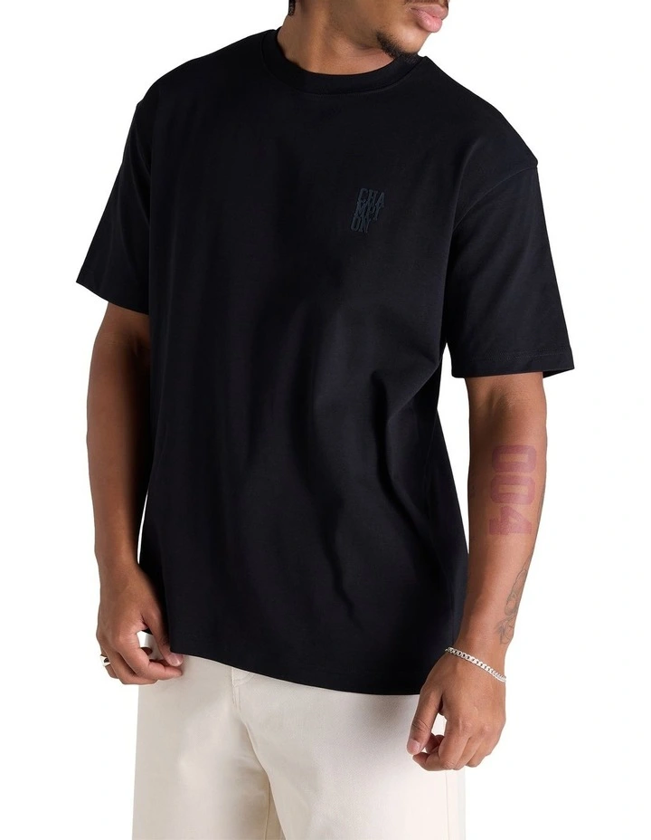 Rochester Base Tee in Black image 2