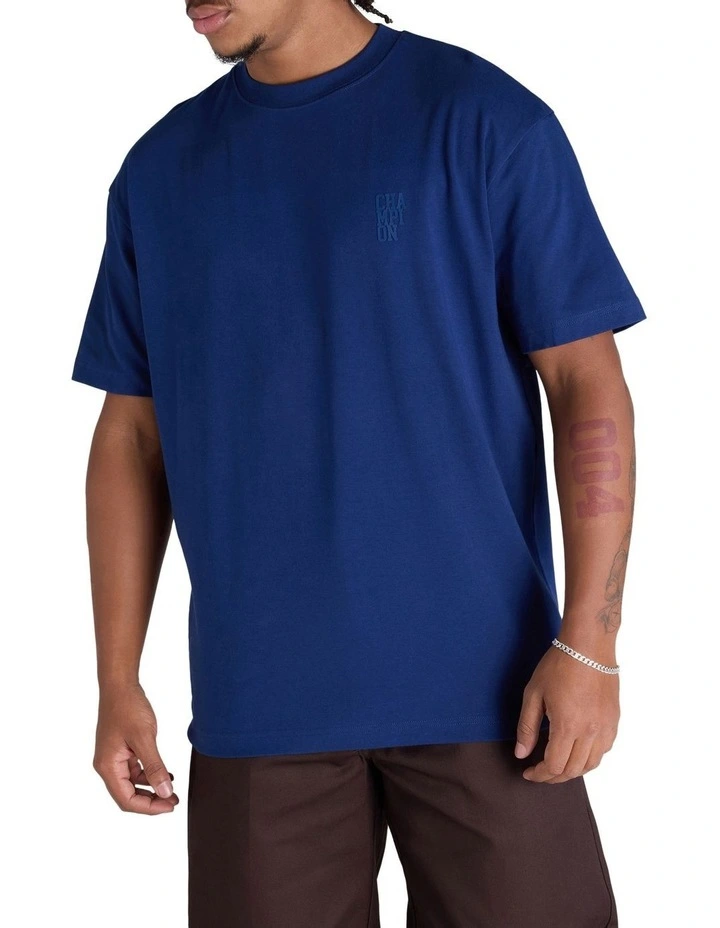 Rochester Base Tee in Blue image 3