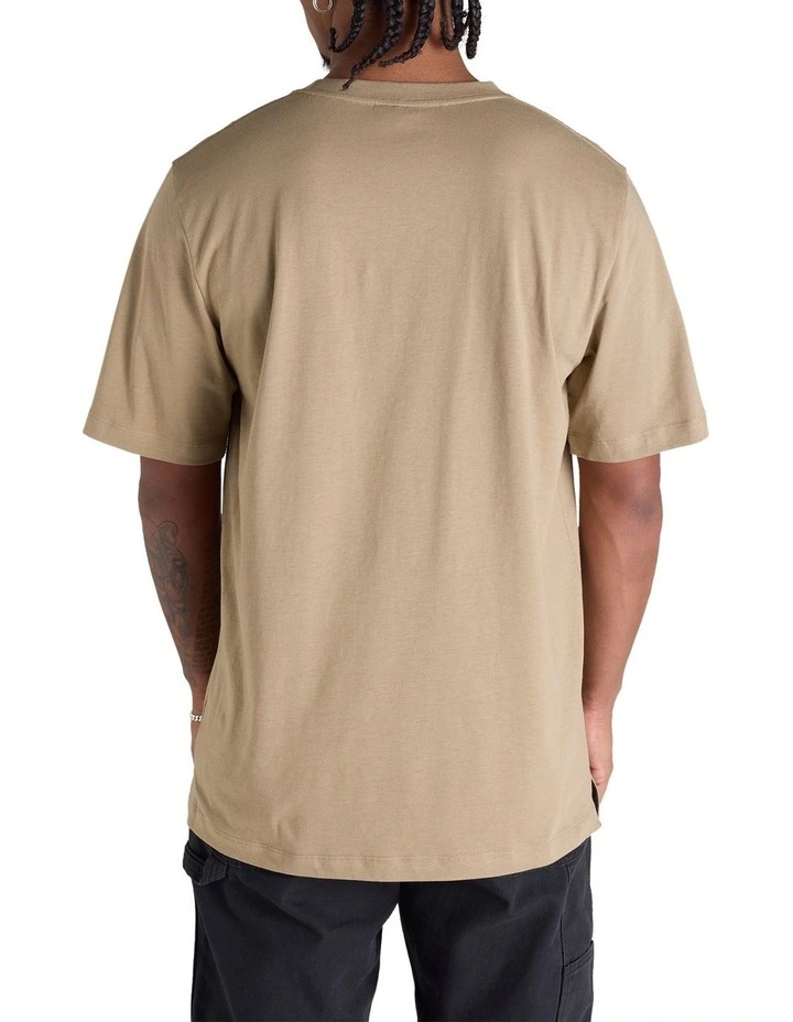 Tech Tee in Sand Pepper Khaki image 2