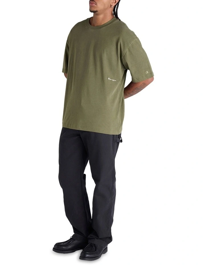 Rochester Vintage Wash Tee in Immersive Olive image 4