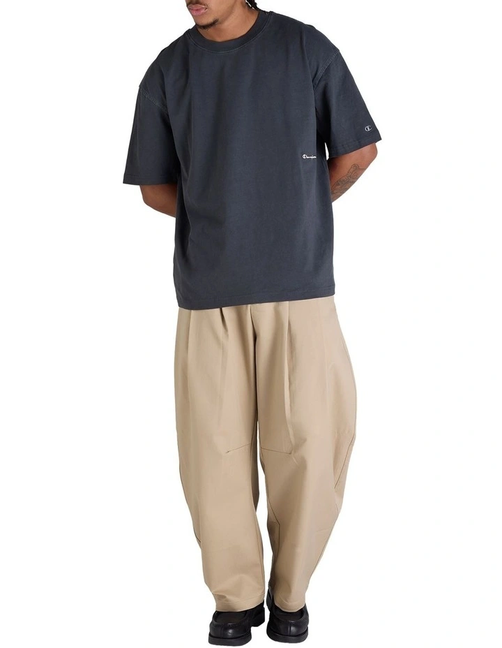 Rochester Vintage Wash Tee in Black image 5