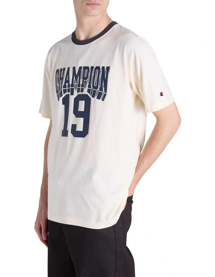 State Fair Ringer Tee in White image 2