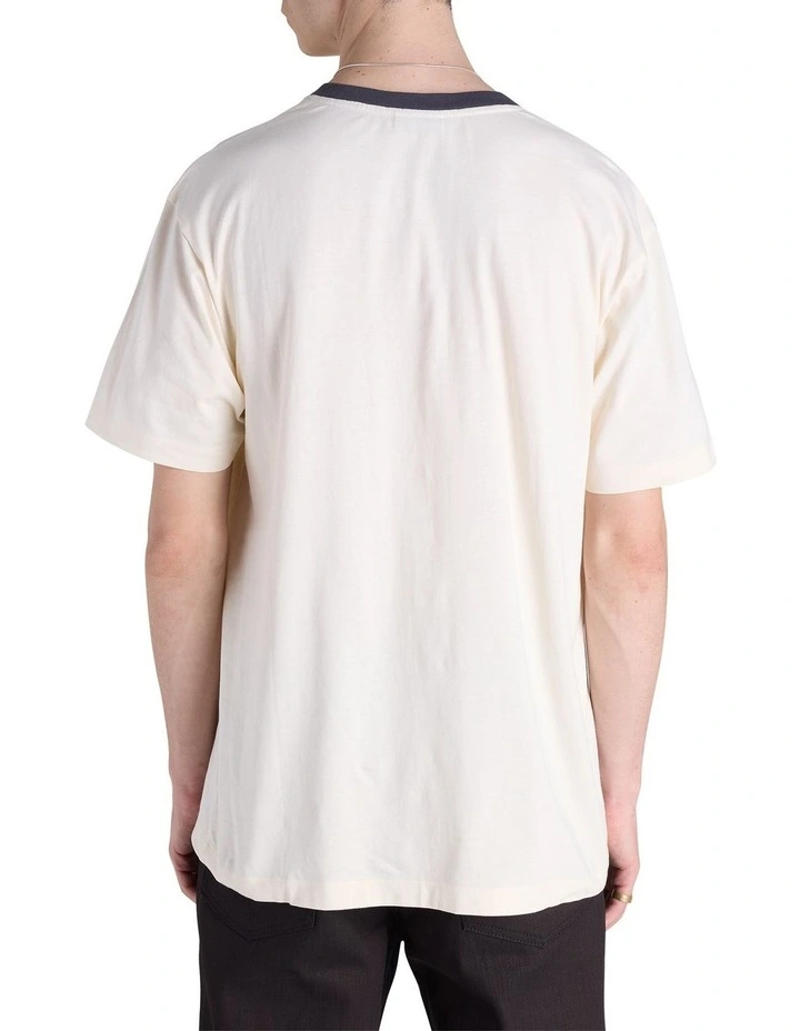 State Fair Ringer Tee in White image 3