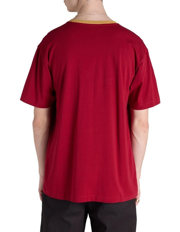State Fair Ringer Tee in Red image 3