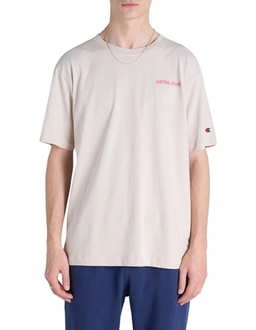 Endless Summer Graphic Print Tee in Stone Throw