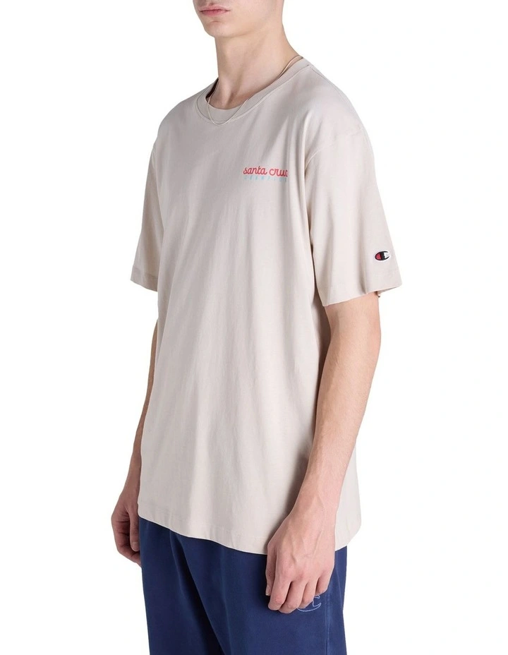 Endless Summer Graphic Print Tee in Stone Throw image 3