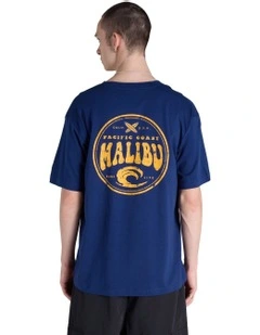 Endless Summer Graphic Print Tee in Sail Away Navy