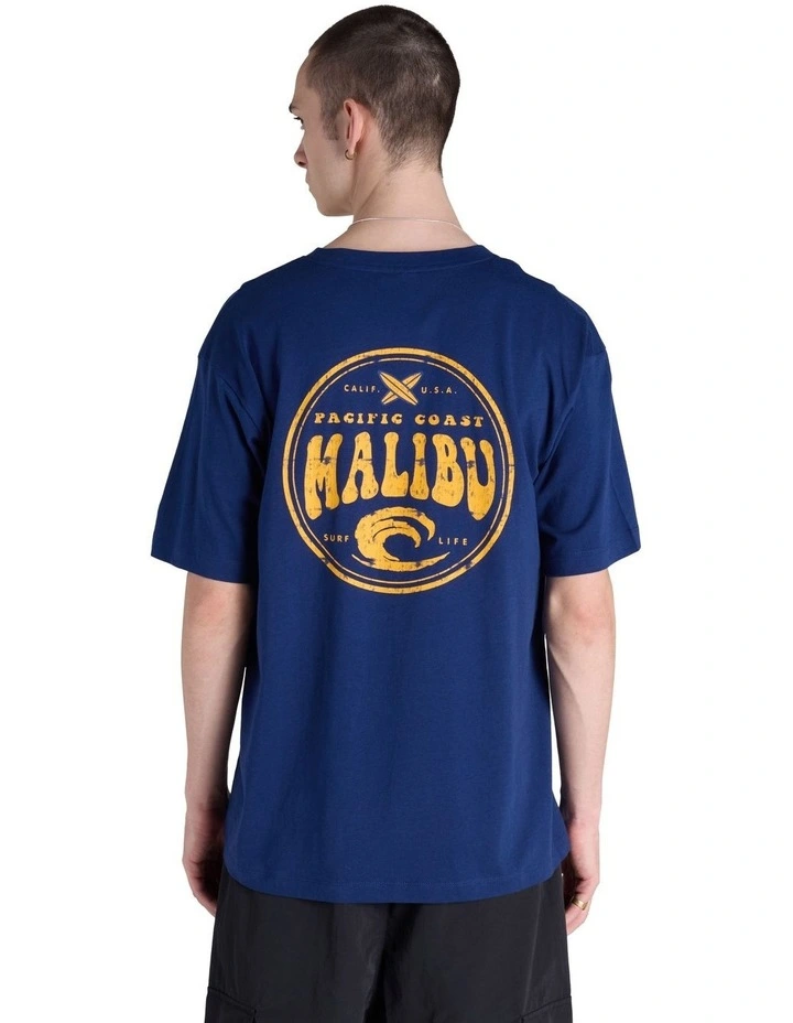 Endless Summer Graphic Print Tee in Sail Away Navy image 1