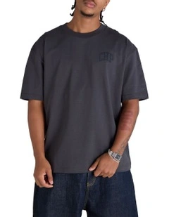 Preminum Logo Tee in Grey