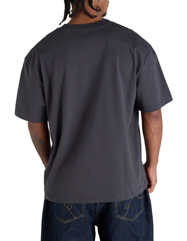 Preminum Logo Tee in Grey image 3