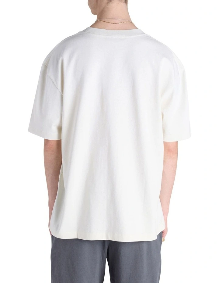 Graphic Tee in Ivory White image 2
