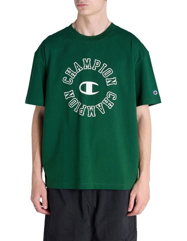 Graphic Tee in Green image 1