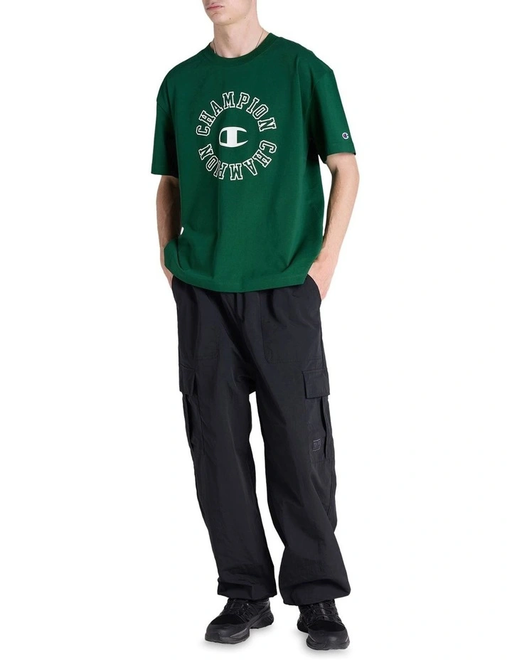 Graphic Tee in Green image 4