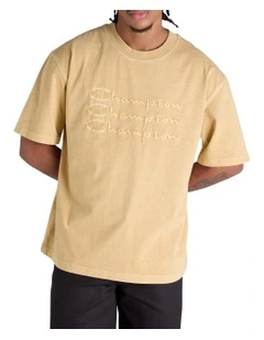 Rochester Vintage Wash Tee in Yellow