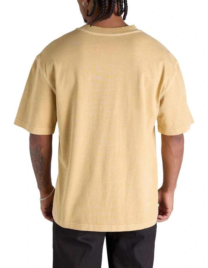 Rochester Vintage Wash Tee in Yellow image 2