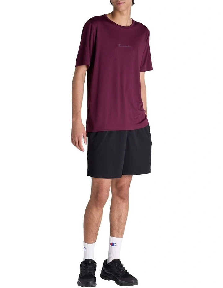 C-Fit Performance Mesh Tee in Uwl Maroon image 4