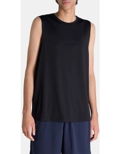 C-Fit Performance Mesh Tank in Blk Black