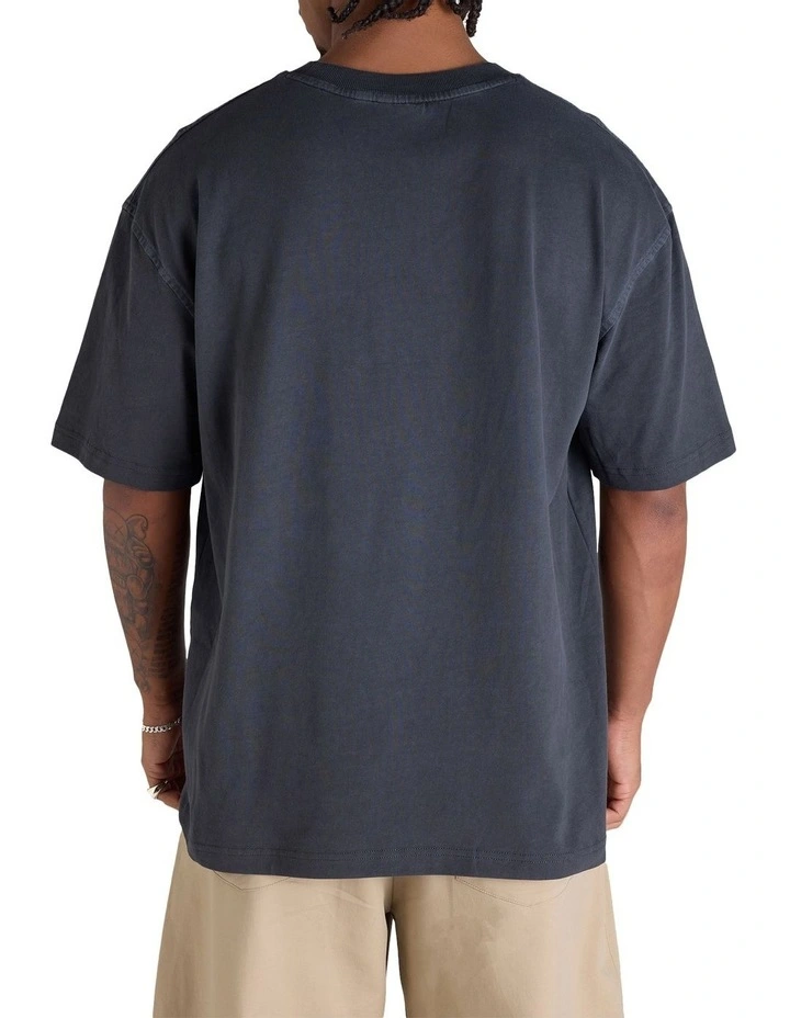 Vintage Wash Tee in Black image 2