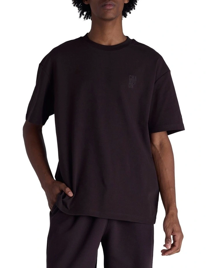 Base Tee in Brown image 1
