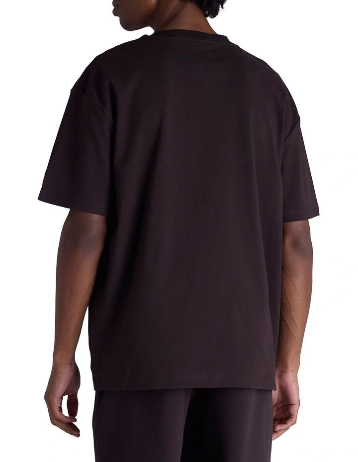 Base Tee in Brown image 3