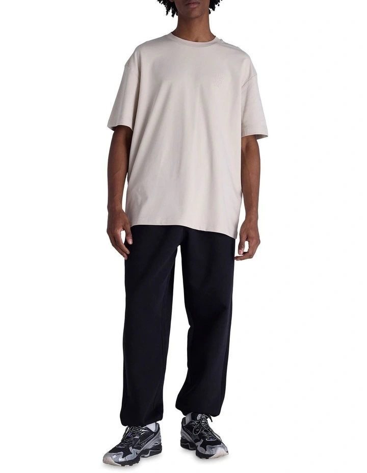 Base Tee in Cream image 4