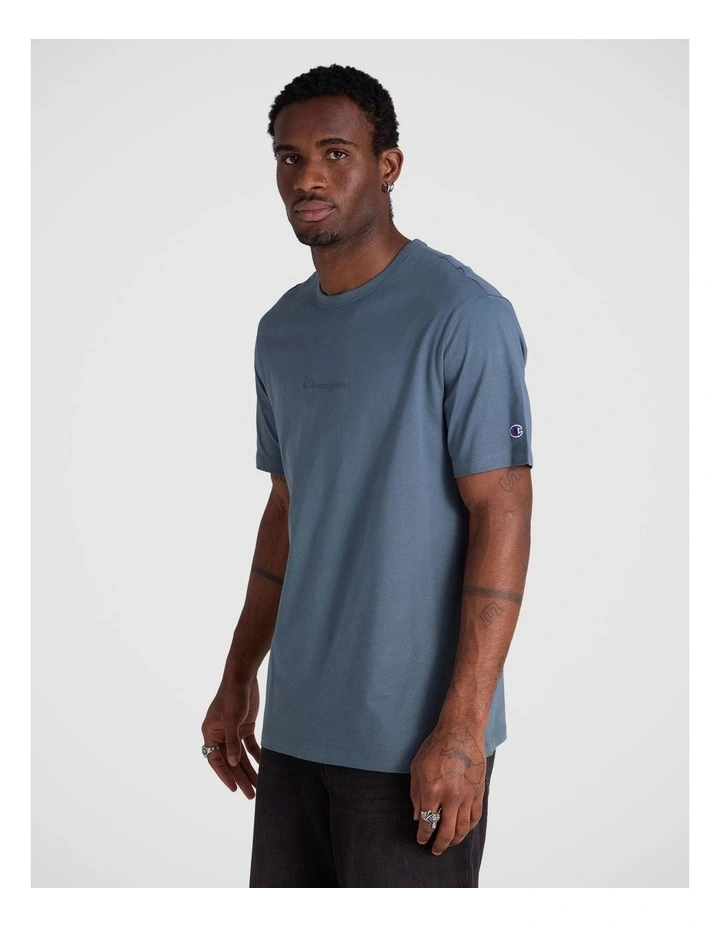 Script Tonal Tee Steel Type image 2